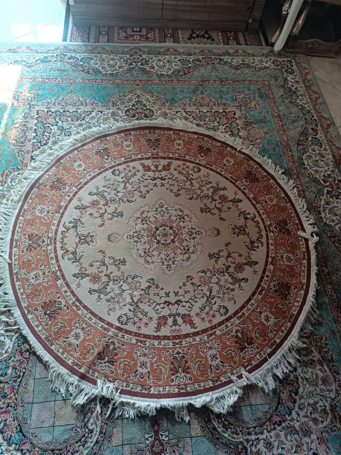 فرش|فرش|اصفهان, حصه جنوبی|دیوار