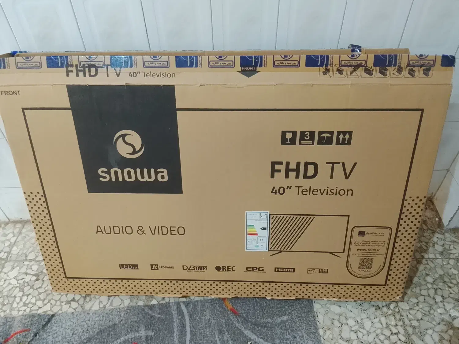 فروش فوری ال ای دی 43 اسنوا|تلویزیون و پروژکتور|کرمان, |دیوار