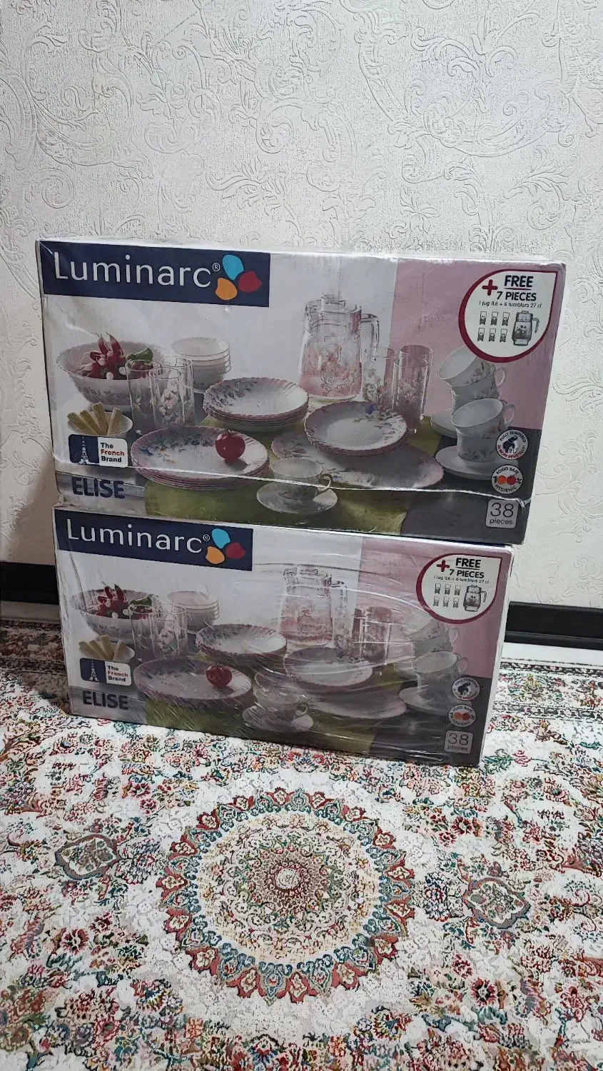 سرویس ۱۲ نفره آرکوپال الیزه فرانسه|ظروف سرو و پذیرایی|همدان, |دیوار