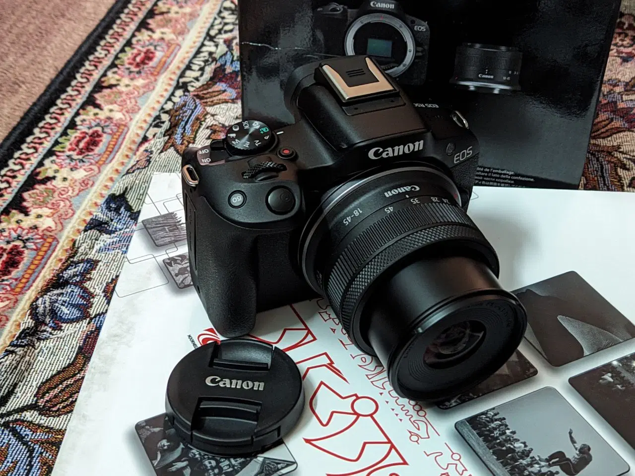 canon r50 rfs 18-45|دوربین عکاسی و فیلم‌برداری|رشت, چله خانه|دیوار