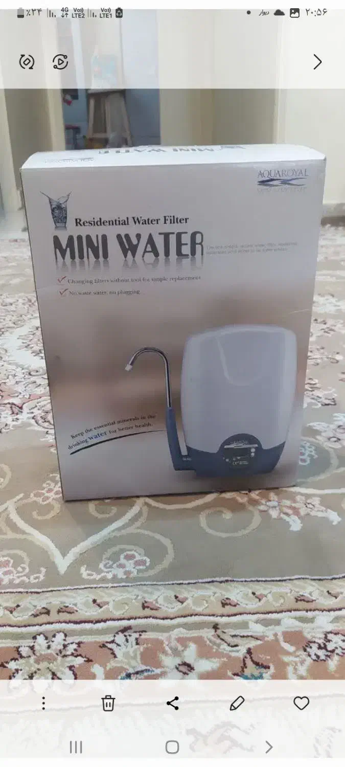 تصفیه آب مینی AQUA|آب‌سردکن و تصفیه آب|تهران, جنت‌آباد جنوبی|دیوار