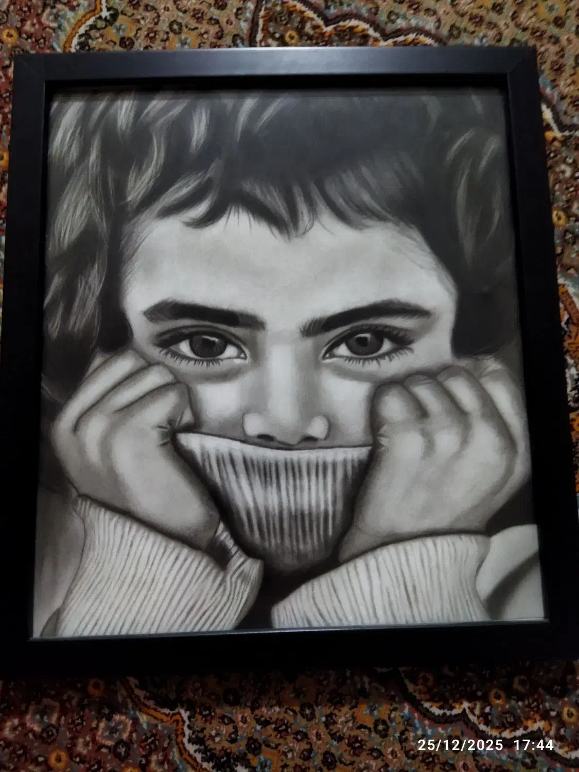 طراحی چهره|تابلو، نقاشی، عکس|ارومیه, |دیوار