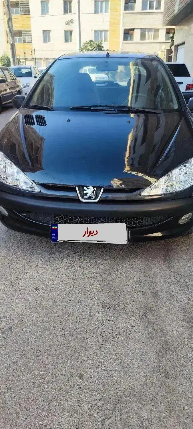 206 tu3 مشکی|خودرو سواری و وانت|شیراز, شهرک فرهنگیان|دیوار