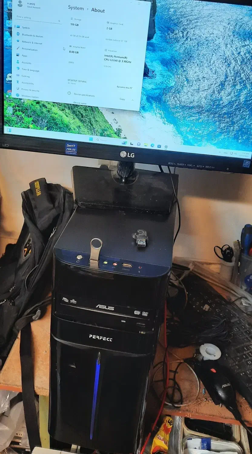 سیستم رایانه خوب|رایانه رومیزی|اراک, |دیوار