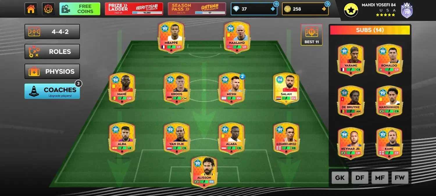 اکانت دریم لیگ|کنسول، بازی ویدئویی و آنلاین|فردیس, شهرک شهید حسینی|دیوار