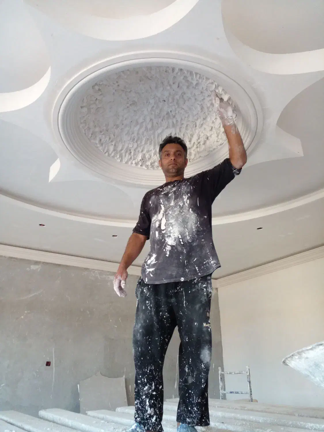 پیمانکاری ساختمان گچ کاری وپودر سیمان|خدمات پیشه و مهارت|آمل, |دیوار