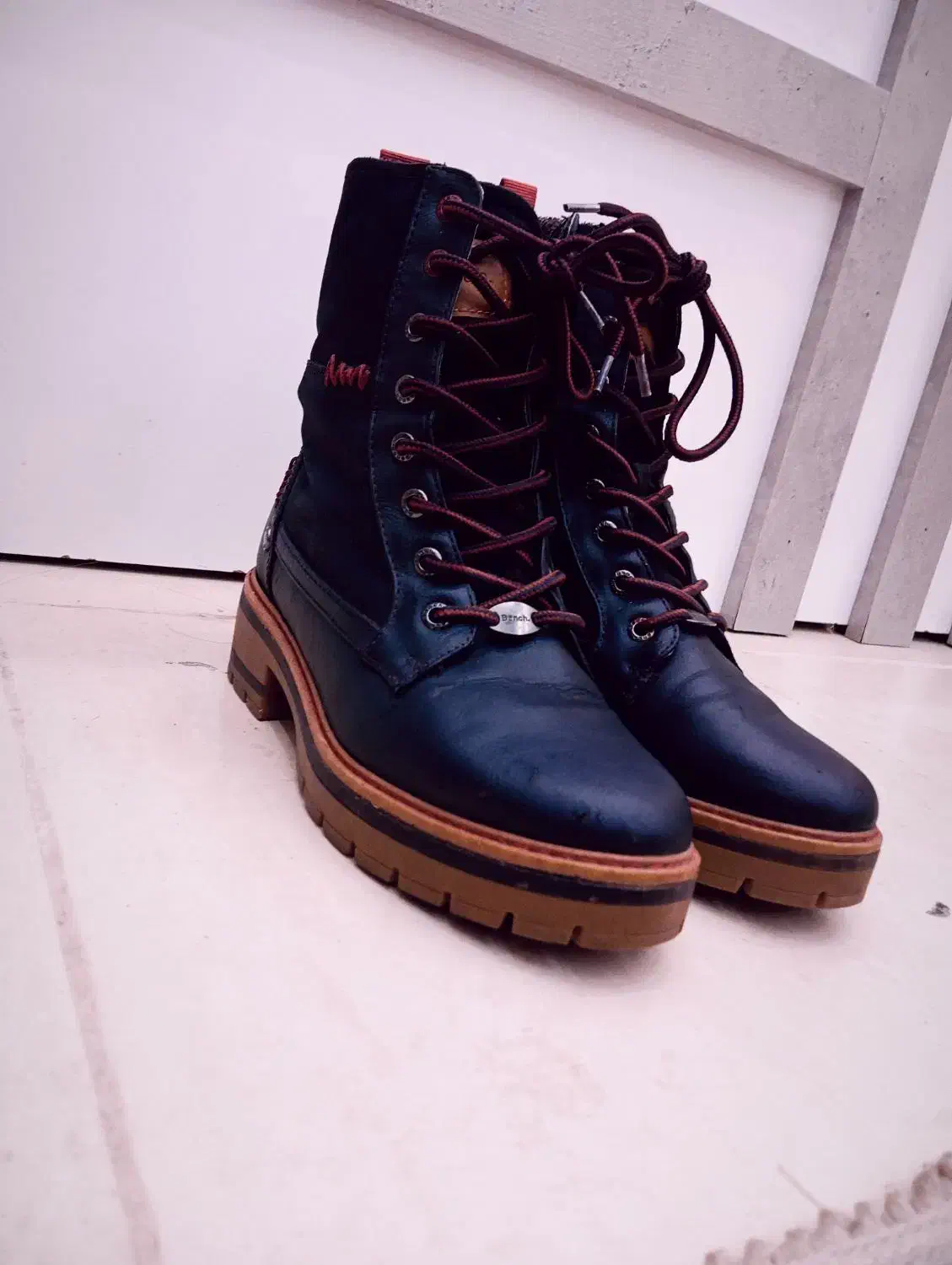 چهار عددپوتین چرم اصل|کفش و لباس بچه|زرقان, |دیوار