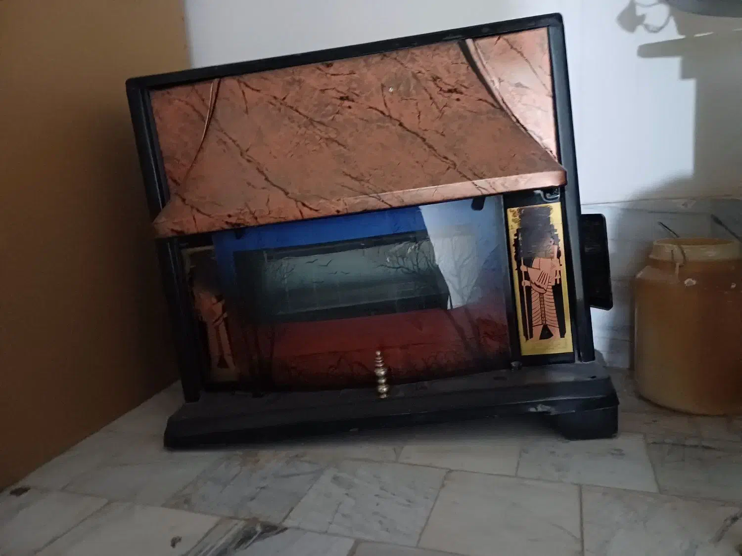 بخاری|بخاری، هیتر، شومینه|پاکدشت, پاکدشت (مامازند)|دیوار