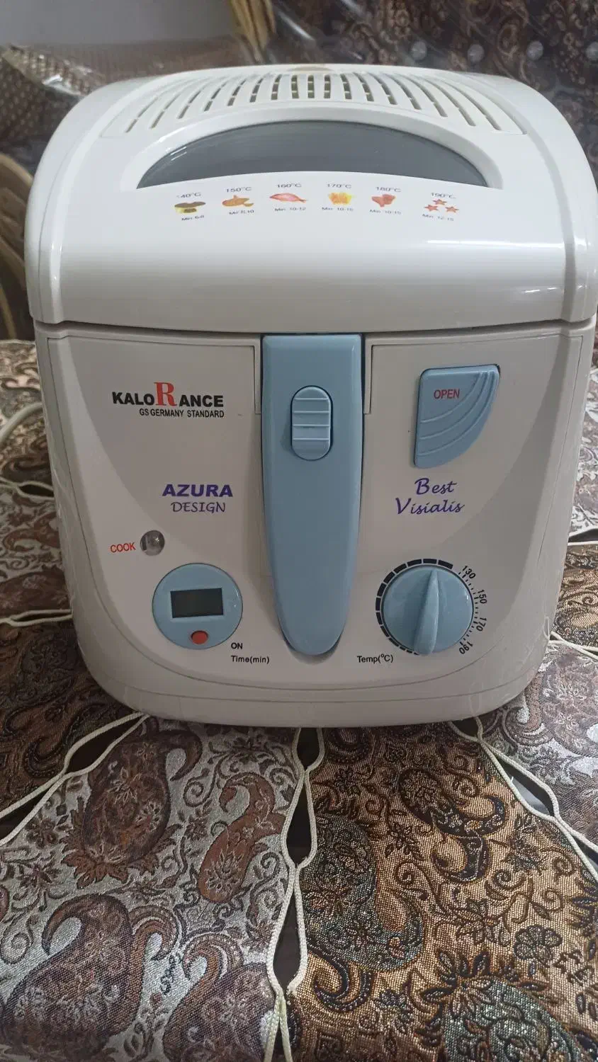 سرخ کن با روغن در حد نو|اجاق گاز و لوازم برقی پخت‌وپز|خمینی‌شهر, |دیوار