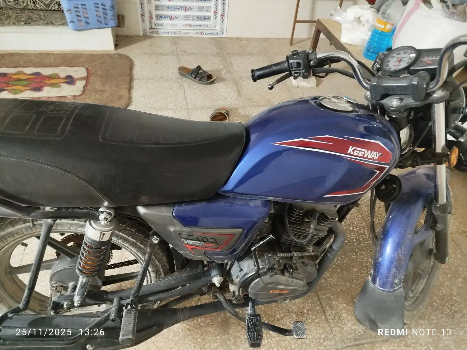 فروش موتور کی وی بسیار نرم|موتورسیکلت|اردکان, |دیوار