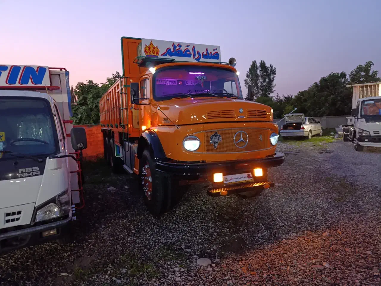 بنز دهچرخ باری کمپرس ۲۶۲۴قپونی مدل1353|خودرو سنگین|قائمشهر, |دیوار