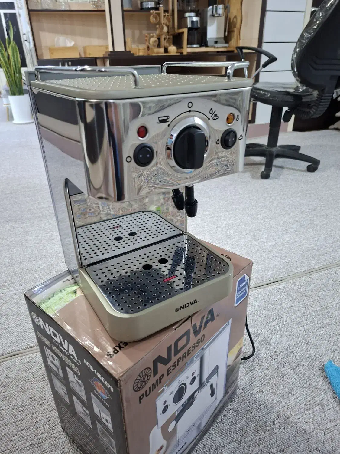 اسپرسو ساز نوا|سماور، چای‌ساز، قهوه‌ساز|بهبهان, |دیوار