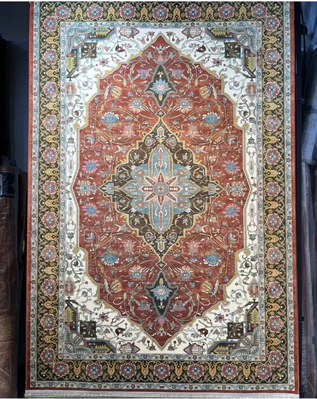 فرش وینتیج خاطره/فرش نمونه سال|فرش|شیراز, لاله|دیوار