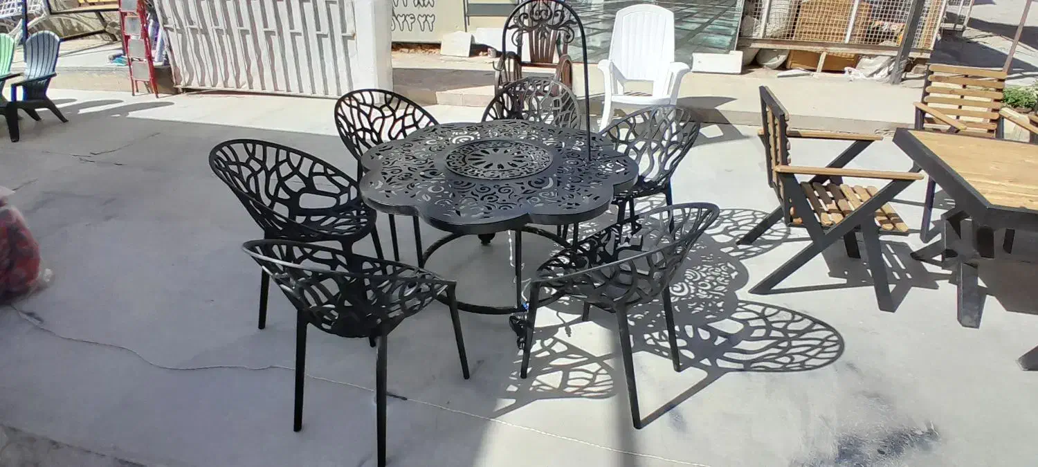 آتشدان و میز آتشدان طرح مبلمان باغی دوره ویداhahj9|مبلمان خانگی و میز عسلی|هشتگرد, طاووسیه|دیوار