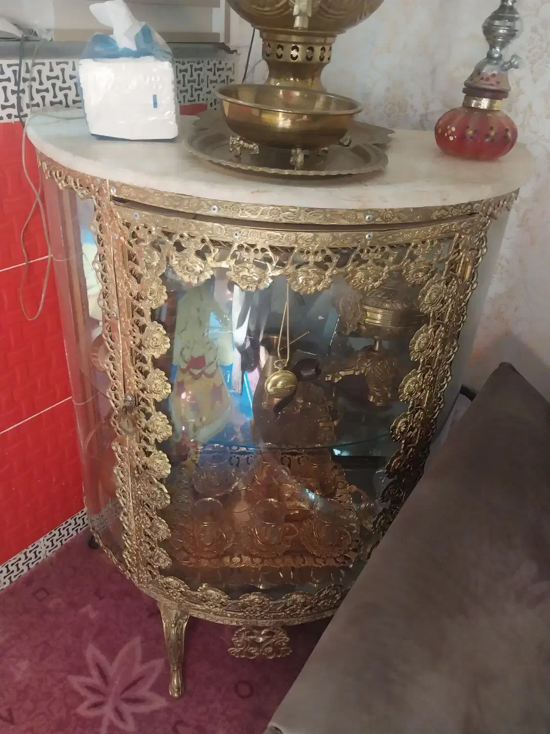 میز سماور|مبلمان خانگی و میز عسلی|اهر, |دیوار