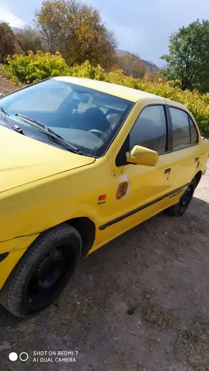 تاکسی سمند برون شهری بدون خط|خودرو سواری و وانت|ابهر, |دیوار