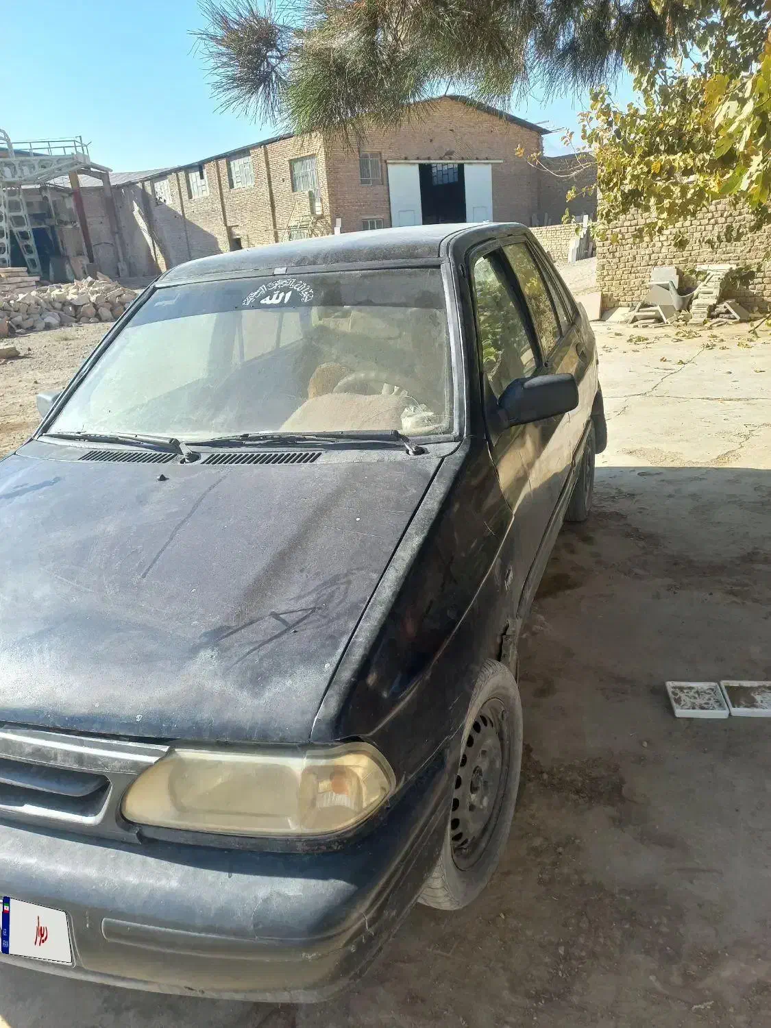 پراید مدل ۸۳ رنگ مشکی انژکتور|خودرو سواری و وانت|مهریز, |دیوار