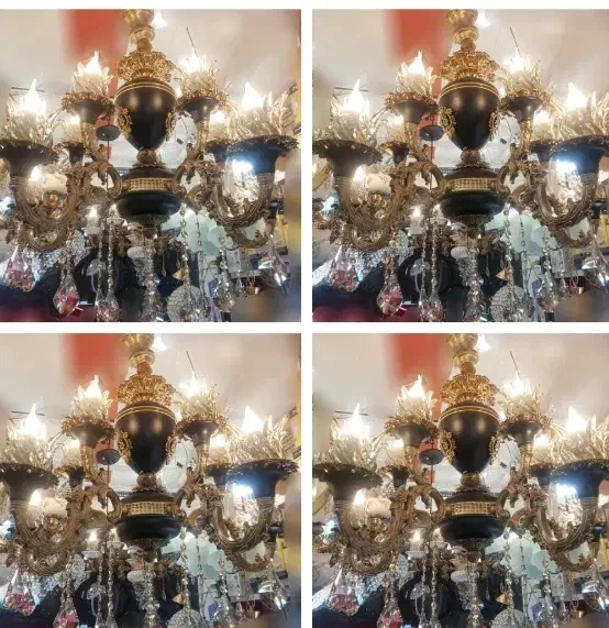 لوستر نگین دار . پذیرایی|لوستر و چراغ آویز|تبریز, |دیوار