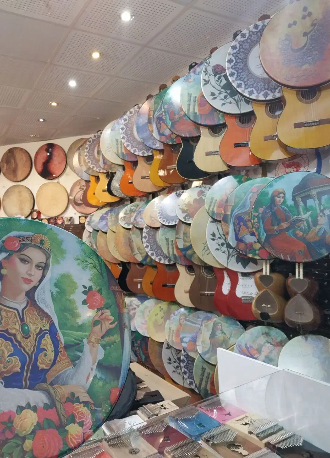 دف سما دف رمو دف دربندی دایره دف پوستی|سازهای سنتی|مشهد, حسینآباد|دیوار