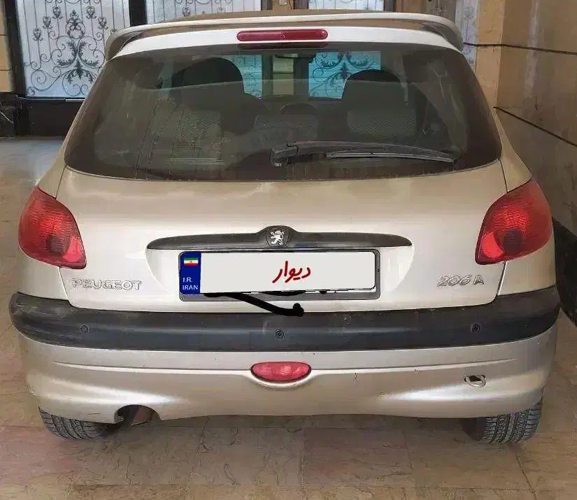 ۲۰۶ اتوماتیک تیپ ۴ سفارشی فرانسوی|خودرو سواری و وانت|قزوین, |دیوار