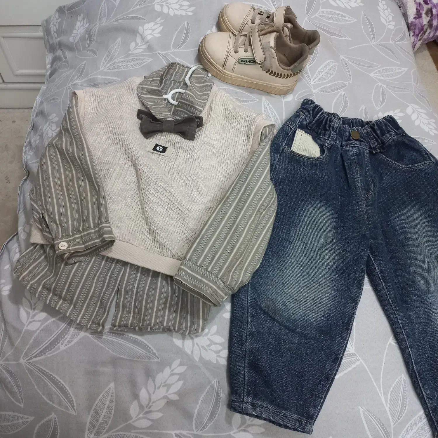 پیراهن شلوار اسپرت پسرانه|کفش و لباس بچه|مشهد, کوشش|دیوار