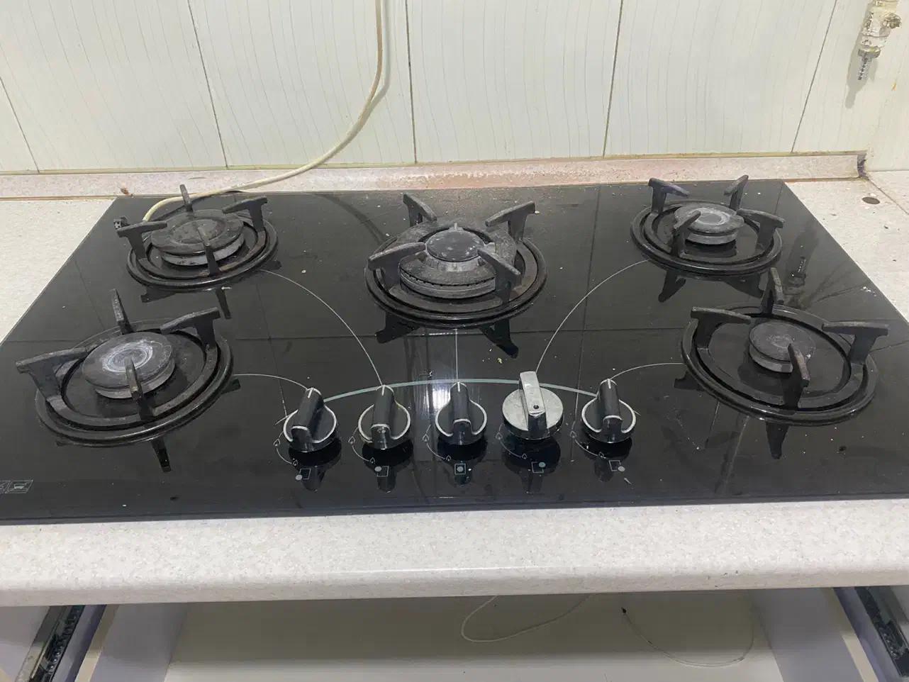 گازصفحهای شیشه ای سالم|اجاق گاز و لوازم برقی پختوپز|گرگان, |دیوار