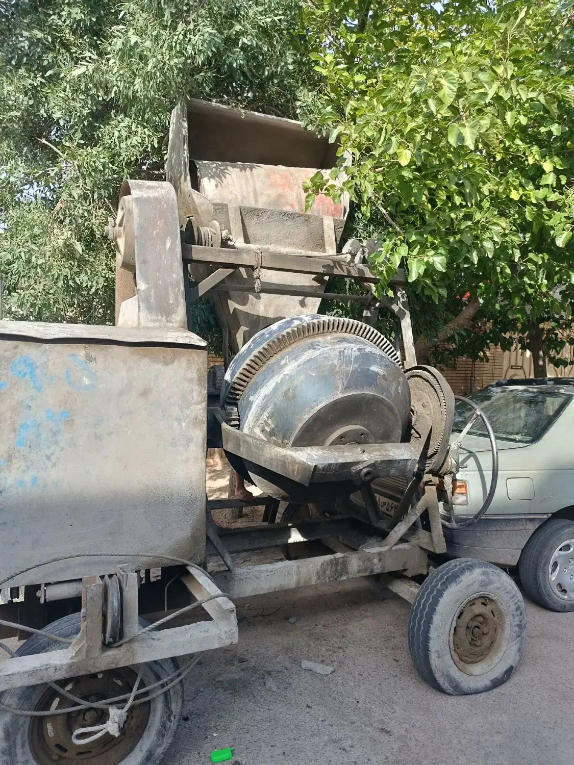 بتن ریزی با دستگاه خلاطه پی سقف ستون دیوار کف|خدمات پیشه و مهارت|تایباد, |دیوار