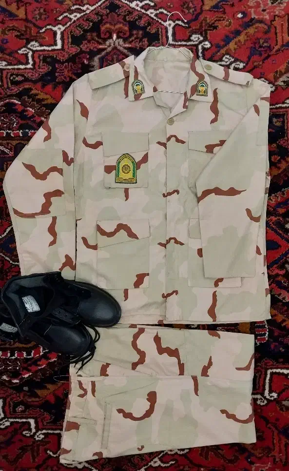 لباس سربازی مرزبانی + پوتین|لباس|خسروشاه, |دیوار