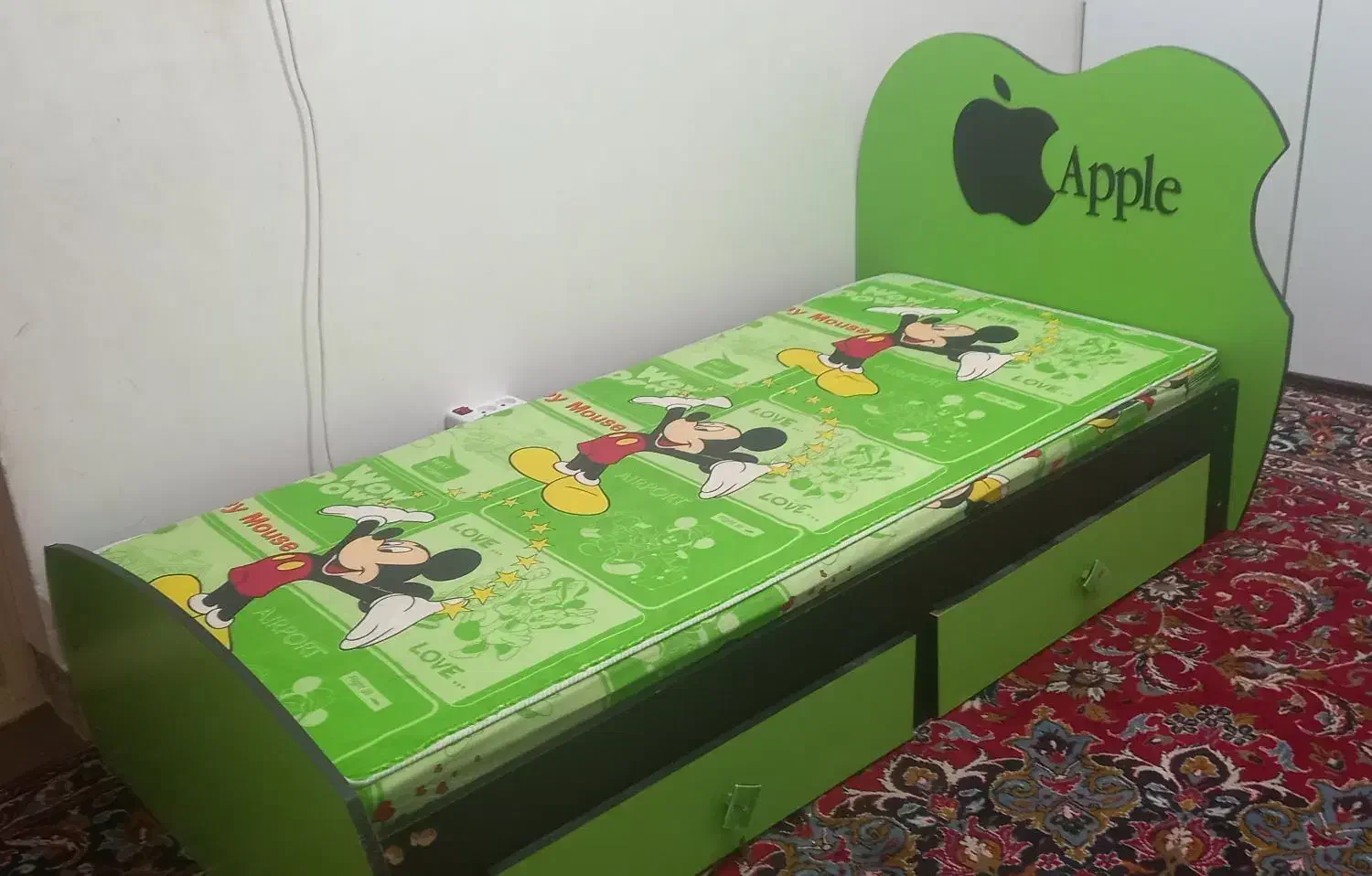 تخت یکنفره نوجوان وکودک|تخت و سرویس خواب|نیشابور, امام خمینی|دیوار