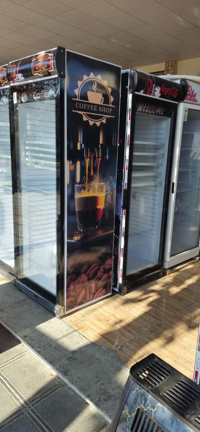 یخچال ایستاده مغازه|فروشگاه و مغازه|صحنه, |دیوار