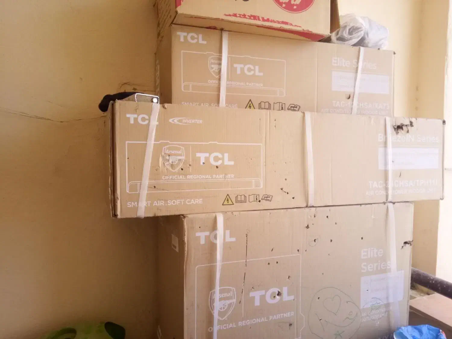 اسپیلت سرمایشی وگرمایشی 12 و ۲۴ هزار TCL نو آکبند|کولر گازی و فن‌کوئل|کاشمر, |دیوار