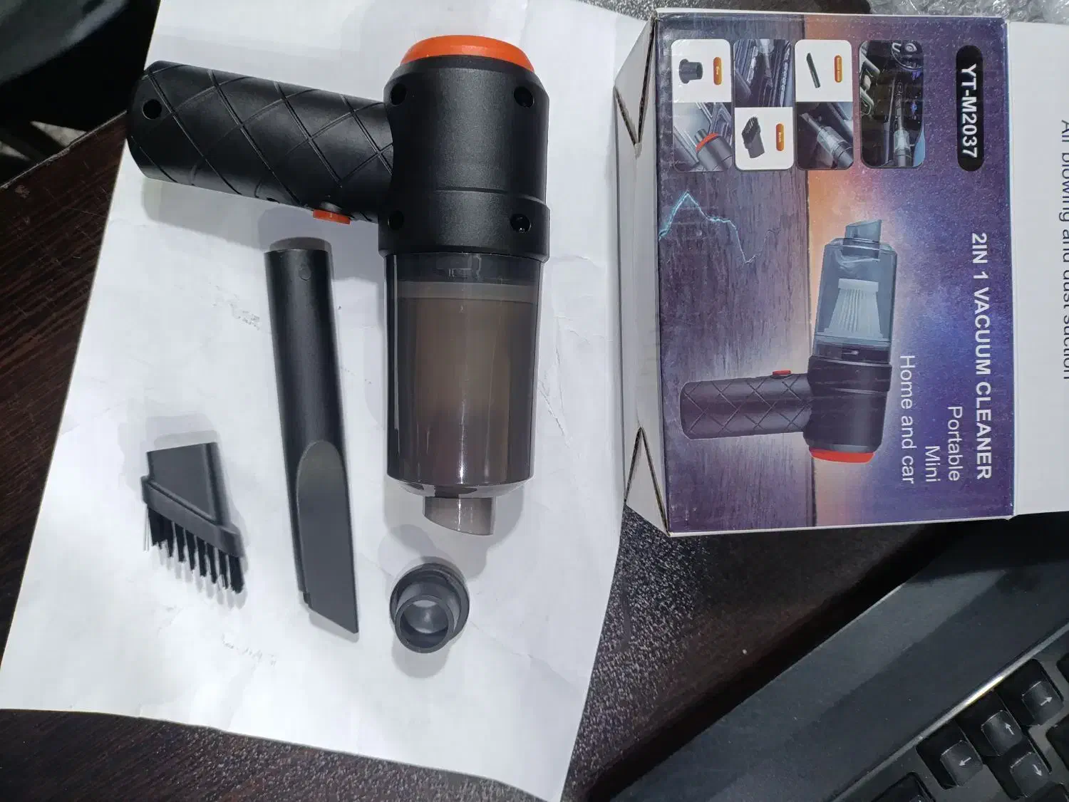 جارو شارژی مخصوص ماشین و مبل|جاروبرقی، جارو شارژی، بخارشو|تاکستان, |دیوار