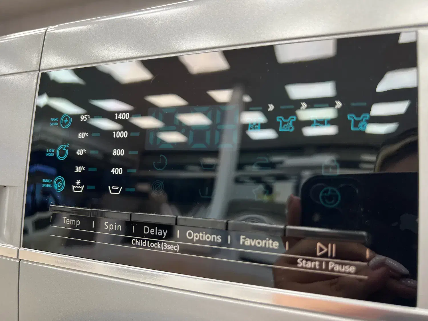 لباسشویی ویترینی دوو|ماشین لباسشویی و خشککن لباس|صومعهسرا, |دیوار