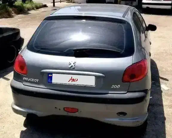 206تیپ2 مدل ۸۹|خودرو سواری و وانت|شهرضا, |دیوار