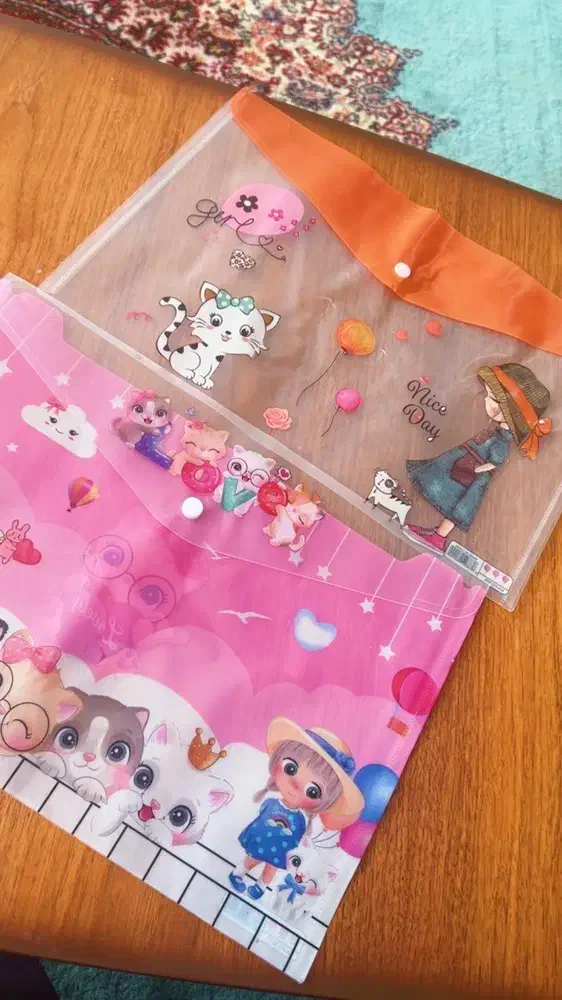 پوشه دکمه دار فانتزی|لوازم التحریر|بیرجند, |دیوار