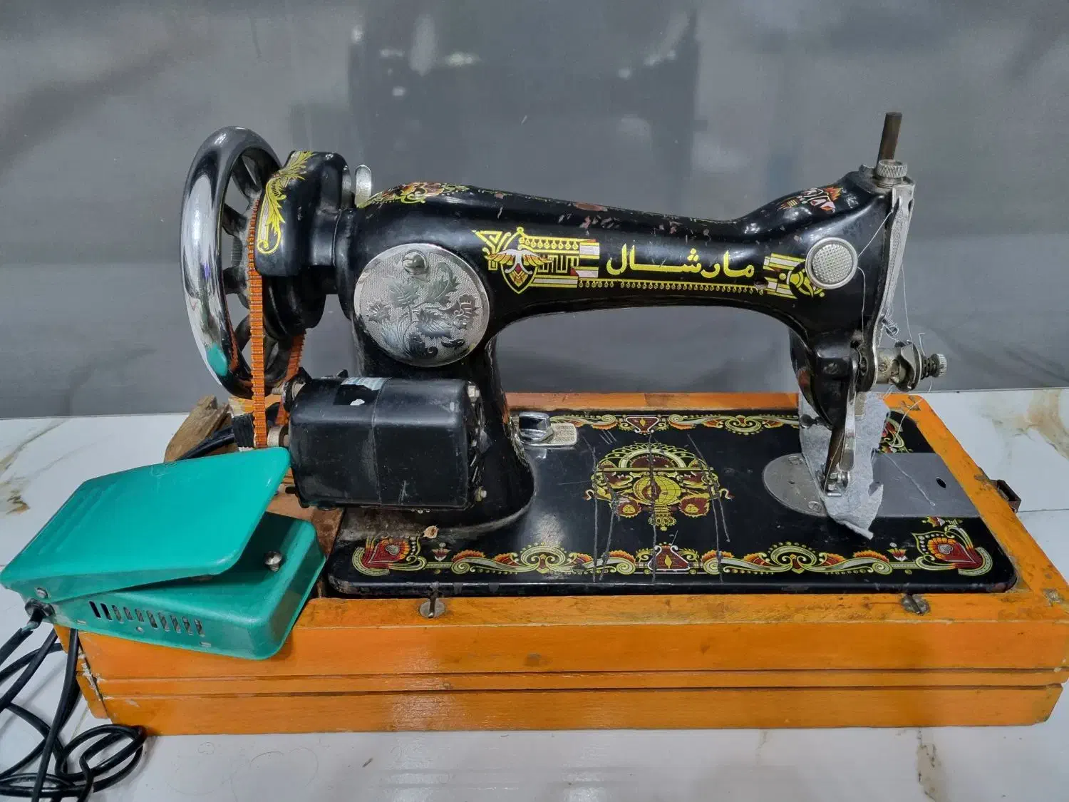 چرخ خیاطی مارشال|چرخ خیاطی و ریسندگی|پاکدشت, پاکدشت (مامازند)|دیوار