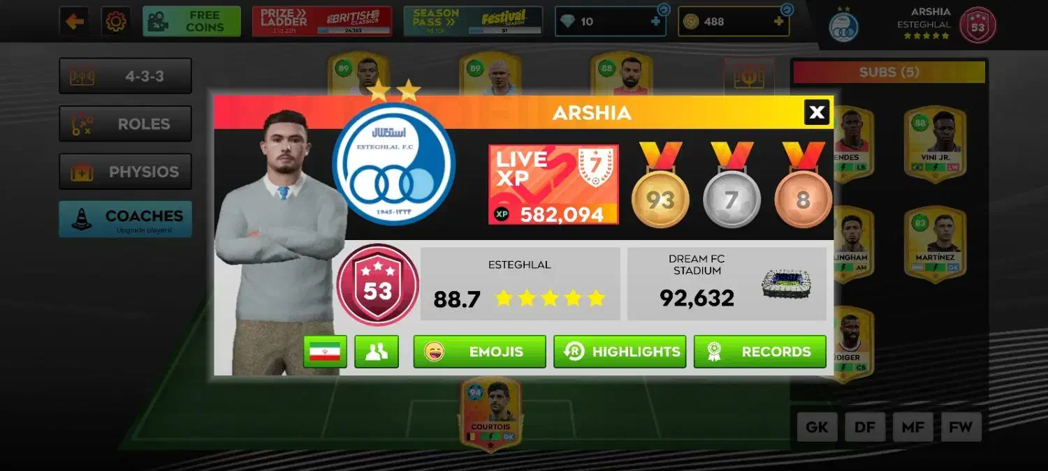 اکانت دریم لیگ|کنسول، بازی ویدئویی و آنلاین|زاغه, |دیوار