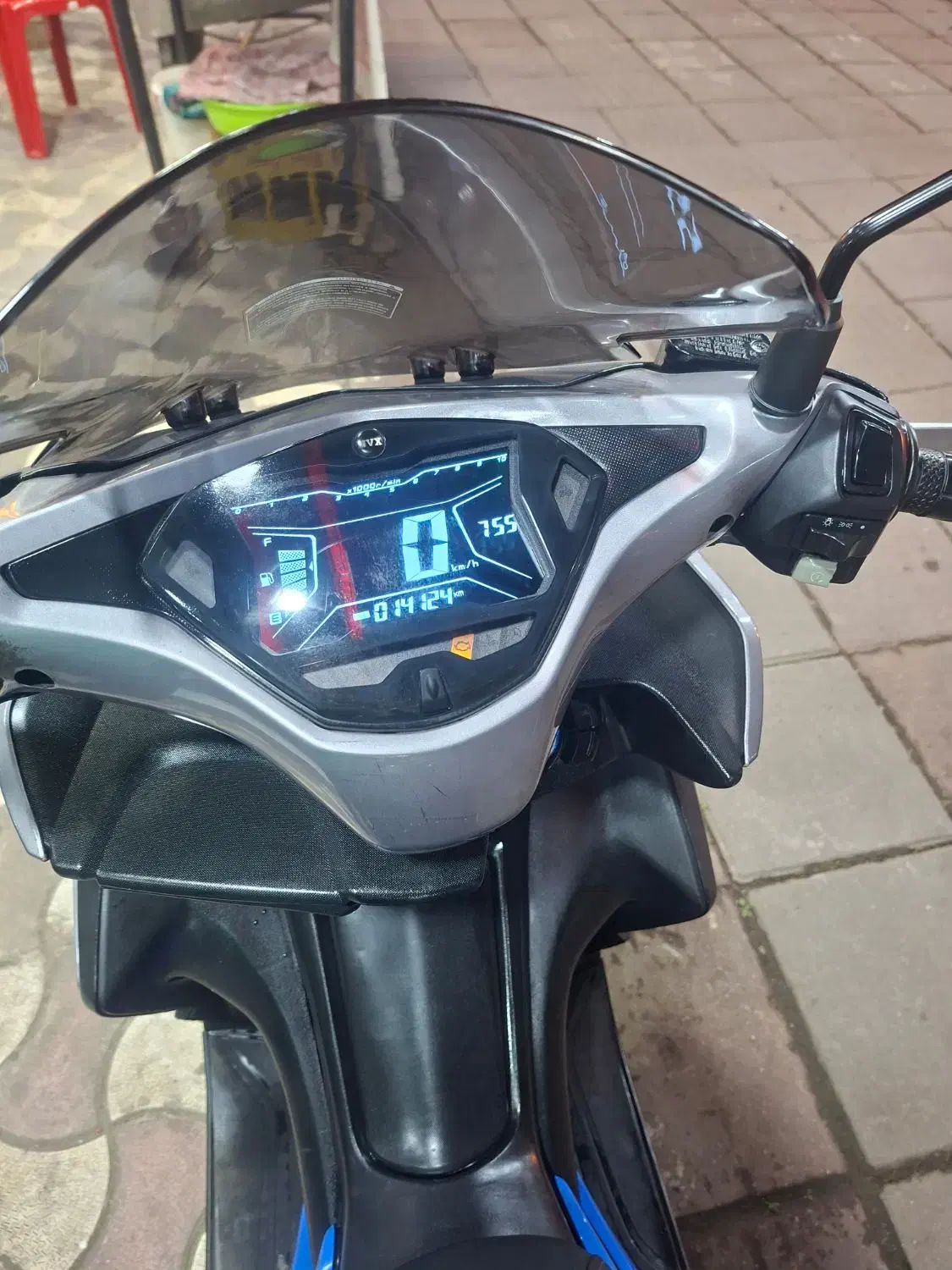 ایروکس nvx مدل ۱۴۰۱ بسیار تمیز کارکرد پایین|موتورسیکلت|رشت, گیل|دیوار