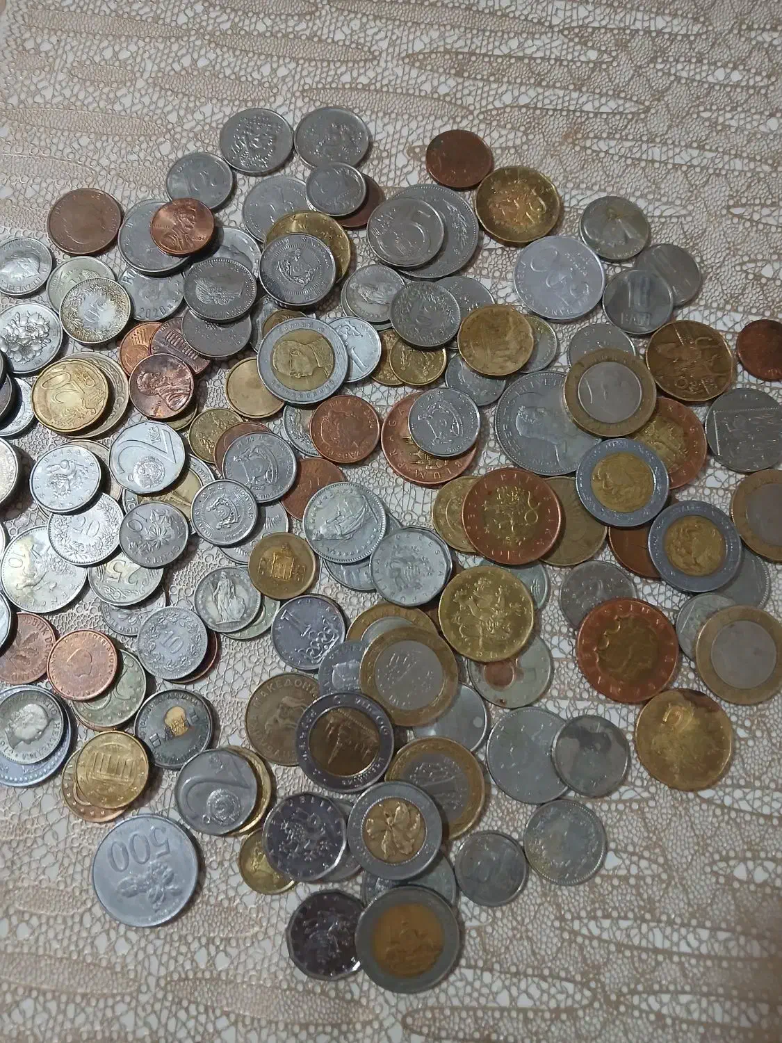 سکه کلکسیونی کشورهای مختلف|کلکسیون سکه، تمبر، اسکناس|شیراز, میانرود|دیوار