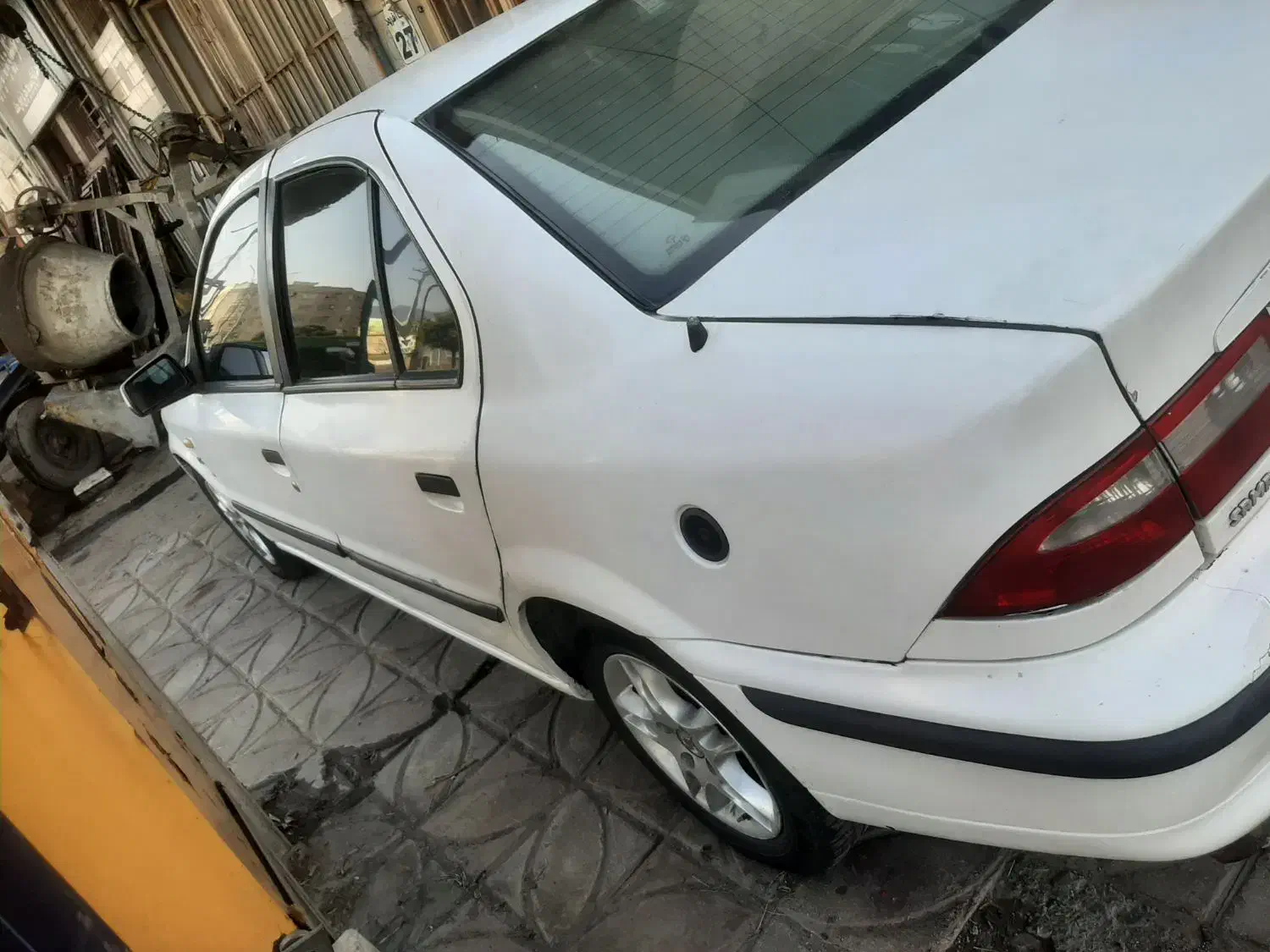 سمند سفید معمولی|خودرو سواری و وانت|مینودشت, |دیوار