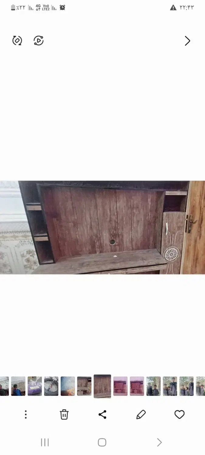 کمد تلویزیونی تا ۵۰ اینچ بفروش میرسد|میز تلویزیون|سراوان, |دیوار