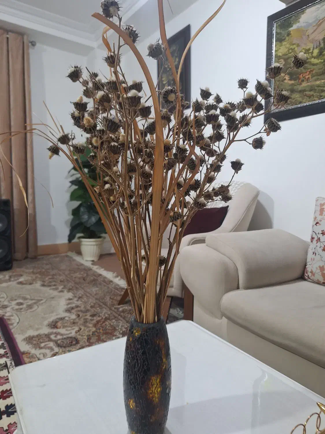 گل خشک وزیبا|گل مصنوعی|گرگان, |دیوار