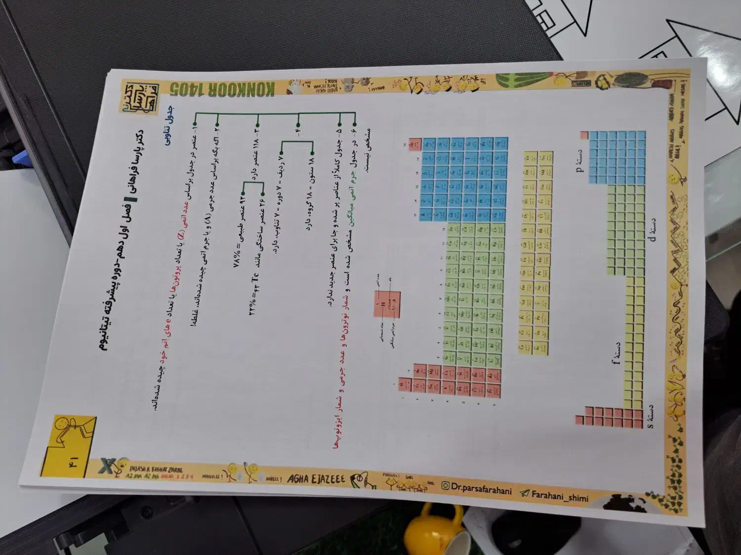 چاپ جزوه رنگی صفحه‌ای ۱۵۰۰|خدمات رایانه‌ای و موبایل|بهبهان, |دیوار