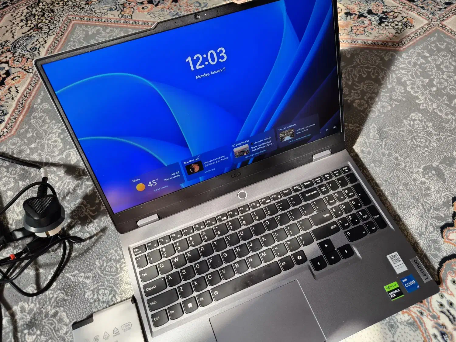 lenovo loq i7 13650hx 1tb لپ‌تاپ 15IRX9|رایانه همراه|شیراز, شهرک مفتح|دیوار