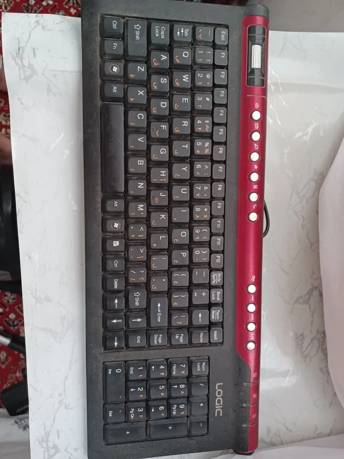 کیبورد|قطعات و لوازم جانبی رایانه|قم, نیروگاه|دیوار