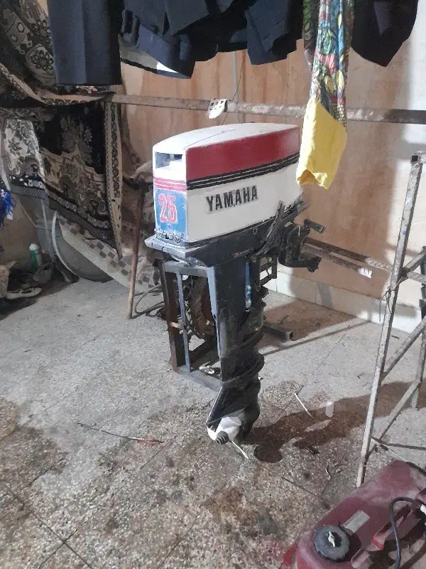 موتورقایق یاماها پرچمی درحدنوروشن تحویل داده میشود|قایق و سایر وسایل نقلیه|شوشتر, |دیوار