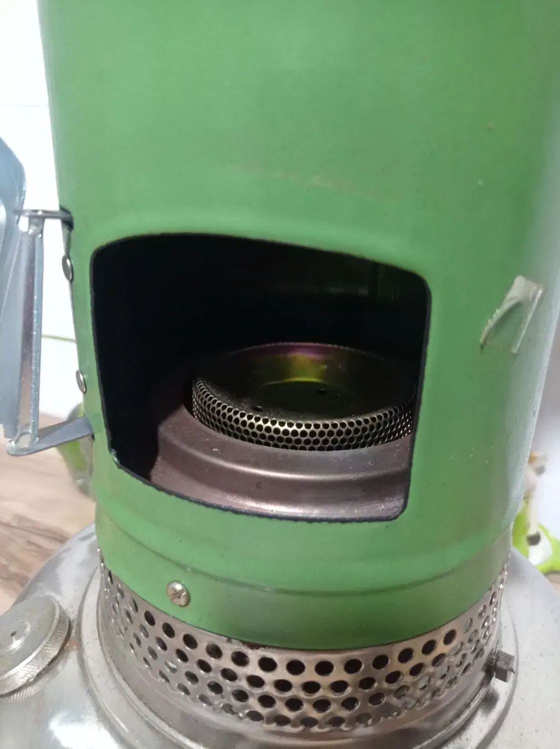 چراغ والور نفتی قدیمی|کلکسیون اشیاء عتیقه|ری, دولت‌آباد|دیوار