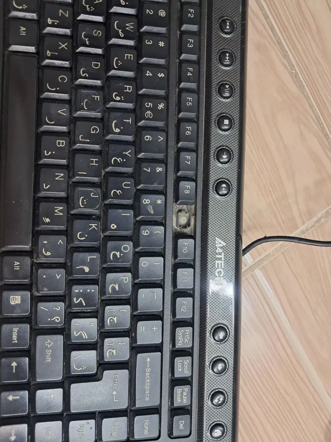 کیبورد سالم وتمیز|قطعات و لوازم جانبی رایانه|پاکدشت, پاکدشت (مامازند)|دیوار