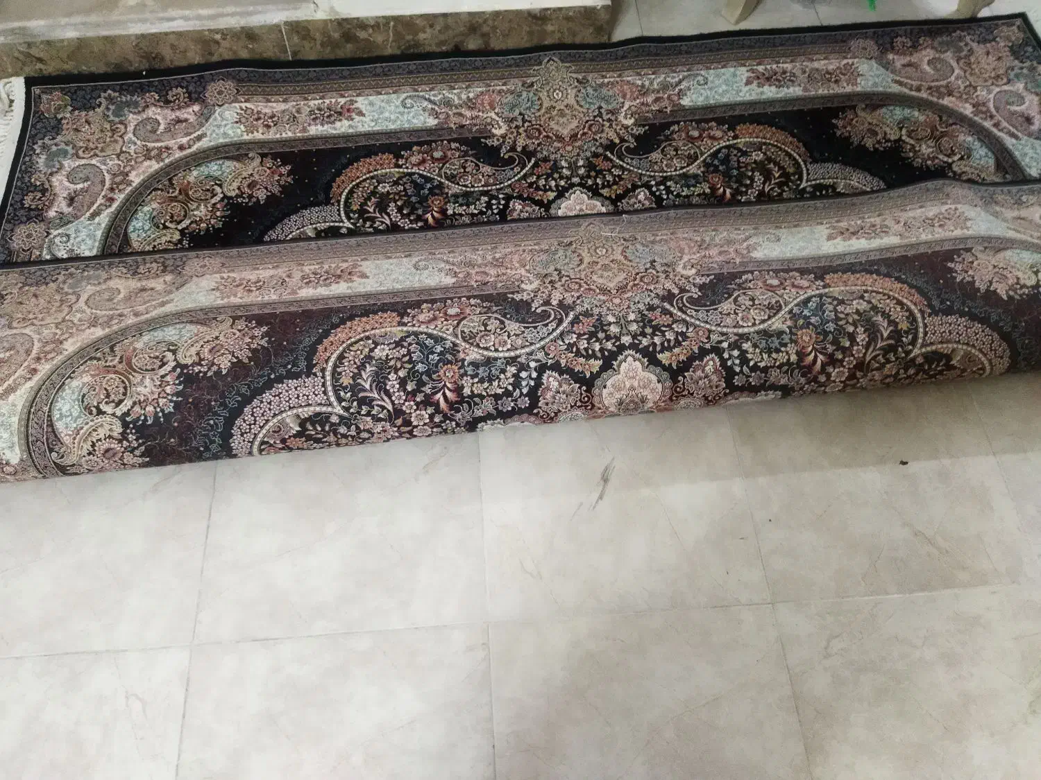 فرش چهار متری درحدنوبدون پارکی|فرش|ری, دولت‌آباد|دیوار