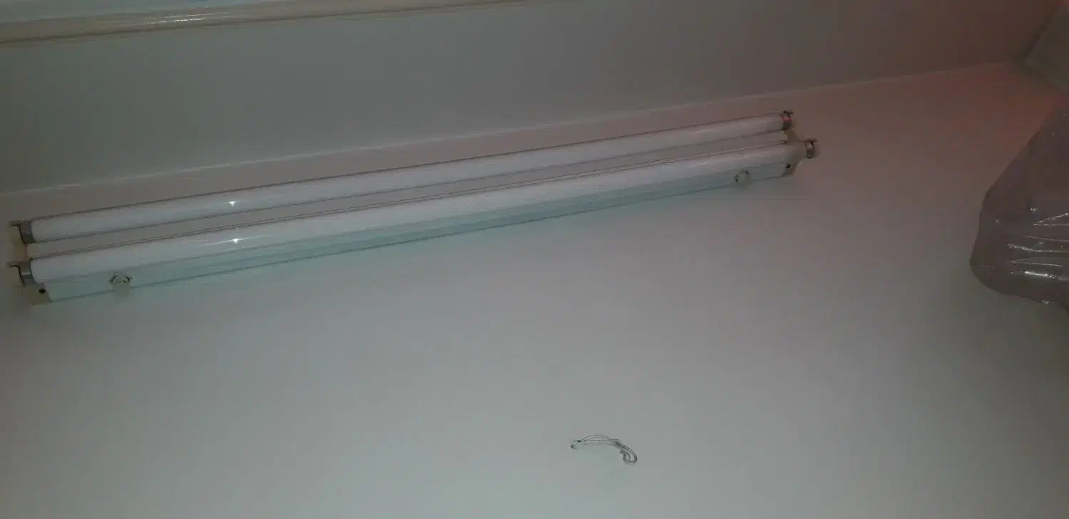 مهتابی دو قلو قدیمی|لامپ و چراغ|قم, نوقطار|دیوار